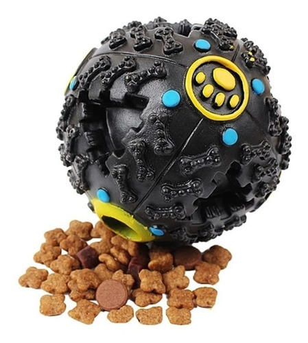 Pelota Snack Grande Con Sonido 12cm