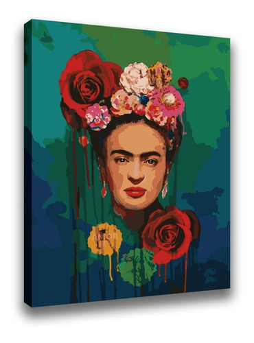 Pintura Por Números Premium. Frida Kahlo. Kitart