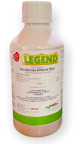 Legend Herbicida Oxifluorfen Difenil Arroz Maleza Pimenton