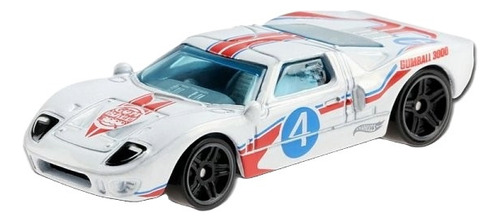 Hot Wheels Ford Gt-40 Blanco 2021 Gum Ball Ford Gt