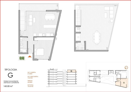Imagen 1 de 9 de Departamento En El Emprendimiento Edificio Av. Italia 768, T