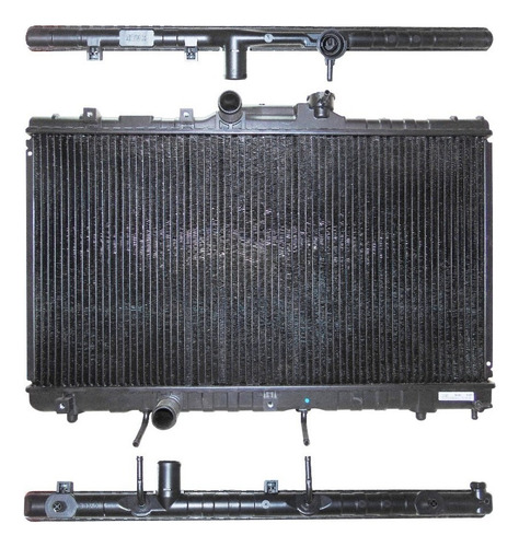 Radiador Toyota Corolla N 1.6 Caja Automática 95 Al 2000
