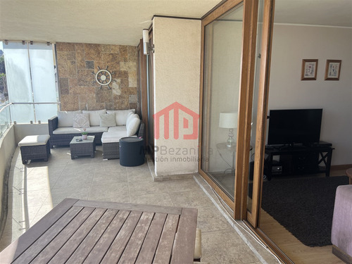 Depto. Amoblado En Arriendo Concón - Vista Privilegiada 2d2b