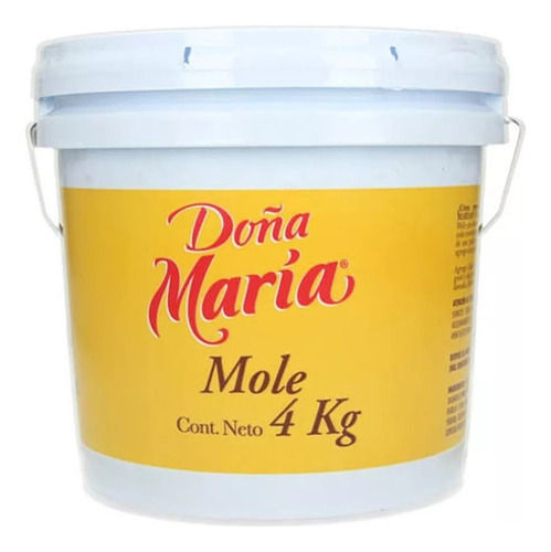 Mole Doña María Cubeta 4 Kg