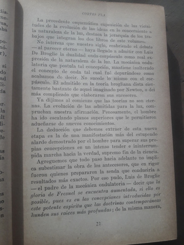 Libro Teoria Ondulatoria De La Luz Huygens-fresnel (Usado)