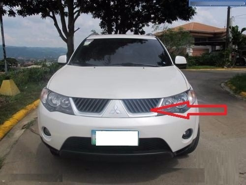 Grade Superior Parachoque Mitsubishi Outlander 2008 2009