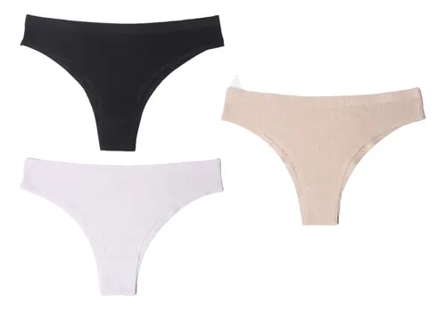 Calzones Tipo Bikini Sin Costuras C modo Y Suave