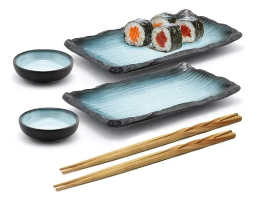 Vajilla 2025 sushi diseño