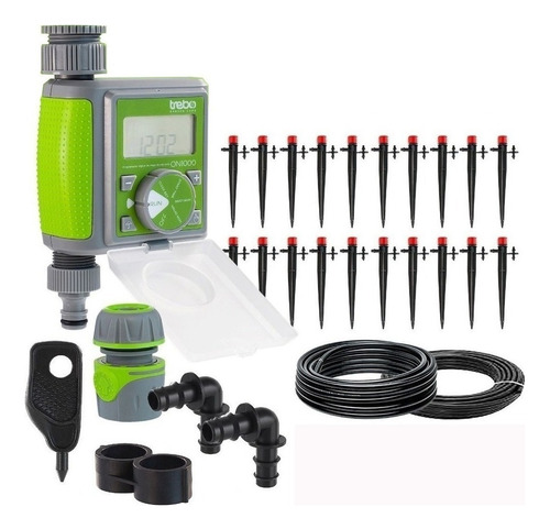 Kit De Riego Automático 20 Macetas Goteo Trebo Maxi