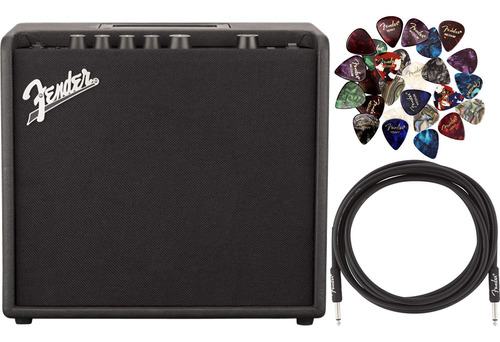 Fender Mustang Lt25 - Paquete De Amplificador Combinado De .