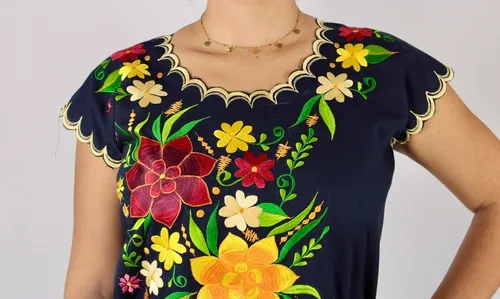 Blusas bordadas yucatecas 2020 deals