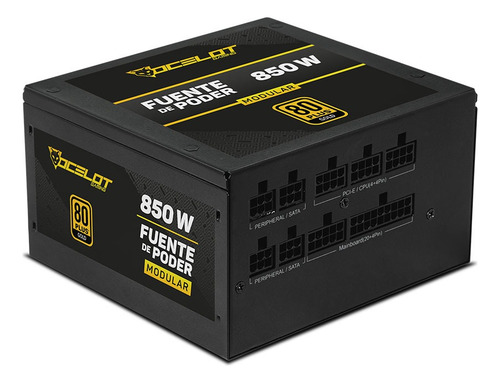 Fuente De Poder Ops850 Ocelot Atx 850w Modular 80+ Gold