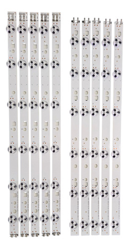 Kit Tiras Led Compatibles Con: Un40eh6030_ (10pzs 6l Nuevo)
