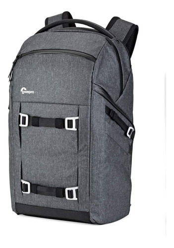 Mochila De Camara Gris 3l + Bolsillo Laptop Hasta 15  