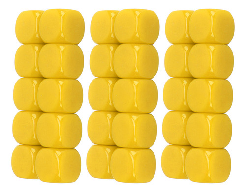 Juego De Dados De 6 Caras, 30 Unidades, Cubos Redondeados De