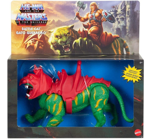 Motu Origins Battle Cat Master Of The Universe Gvn48 Mattel