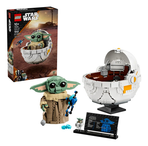 Lego Star Wars - Grogu Com Berço Hover 75403