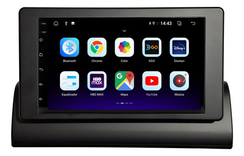Multimidia Uno Mille 7p Até 2013 Android 13 Carplay 2gb 64gb