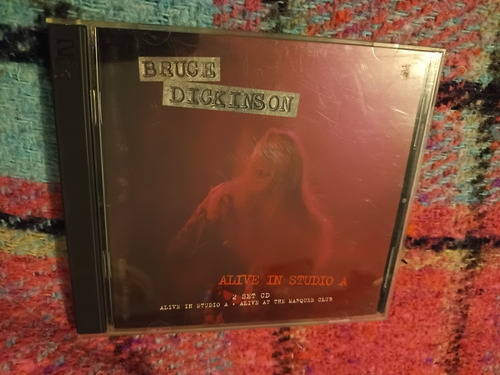 Bruce Dickinson Alive In Studio A ( Iron Maiden )