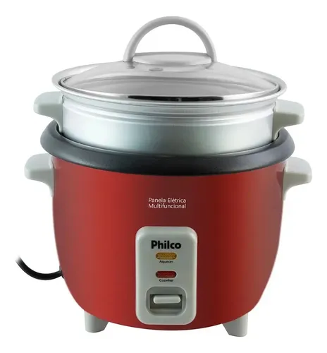 Panela Elétrica Multifuncional Ppa3v Vermelha Philco Vermelho 220v Vermelho 220v