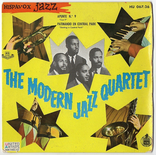 The Modern Jazz Quartet Cue 9 + 3 Vinilo 45 Ep (4 Temas)