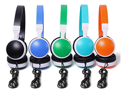 Auriculares Infantiles Keewonda - 5 Pares Kw-n05 Multi