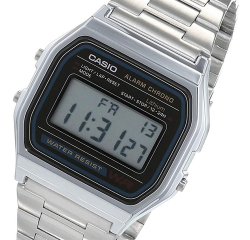 Reloj Hombre Casio Vintage A-158wa-1d Joyeria Esponda