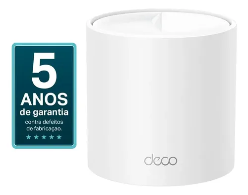 TP-Link Deco X10(2-pack) Roteador Mesh Wifi6 AX1500 Cobre até