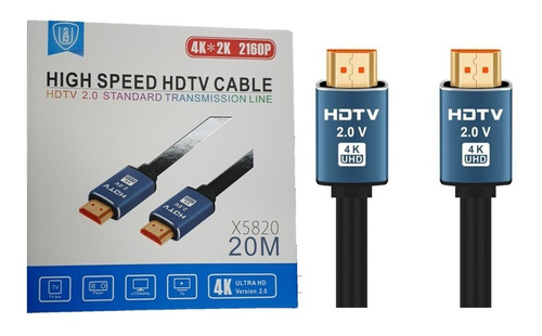 Cable Hdmi 20 Metros 4k