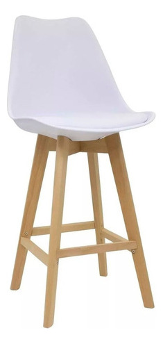 Taburete Eames Acolchonado Premium Excelente Calidad Oferta