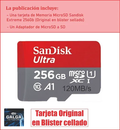 Sandisk 256gb store memory card