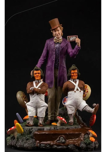 Willy Wonka Chocolate Factory Art Scale 1/10 Iron Studios