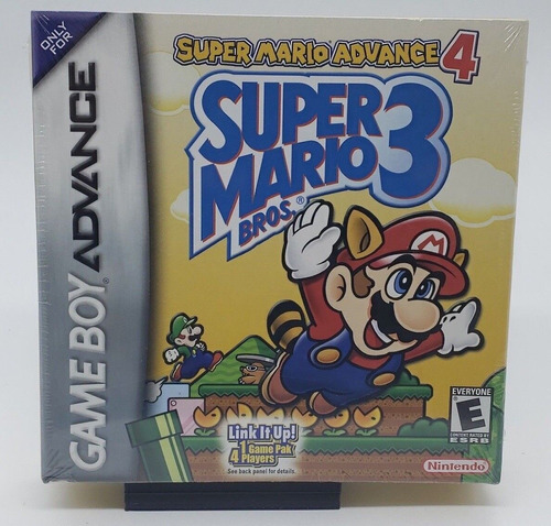 Super Mario Bros Advance 4 Gameboy Advance Sellado De Fabric