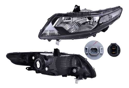 Faro Honda City 2010-2013 Depo