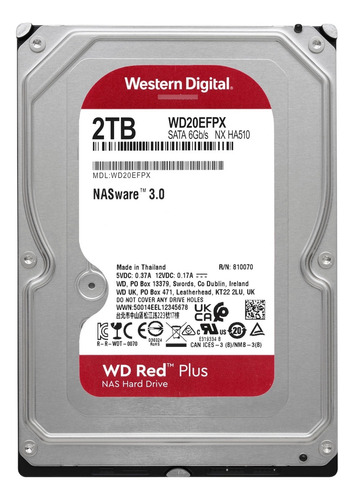 Disco Hdd Western Digital 2tb 3.5 Red Plus