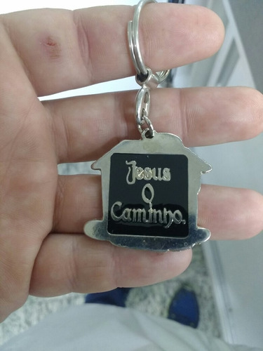 Chaveiro Evangélico Com Mensagem Bíblica