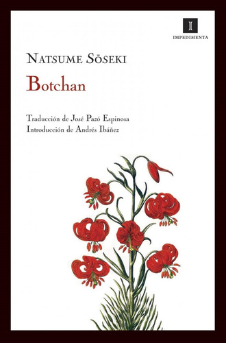 Libro Botchan - Natsume Soseki - Impedimenta