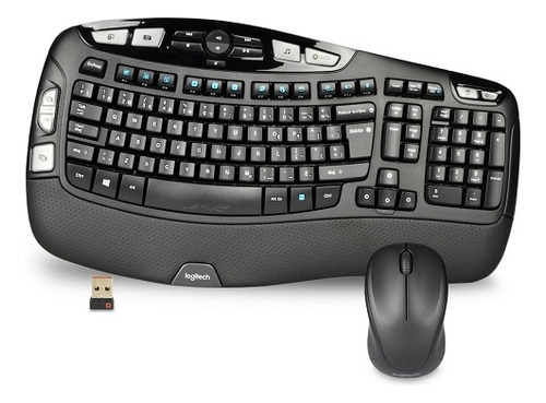 Teclado Logitech K350 Inalambrico + Mouse Logitech De Regalo