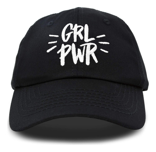 Dalix Girl Power Gorra De Béisbol Dad Hat Mujeres Niñas Adol