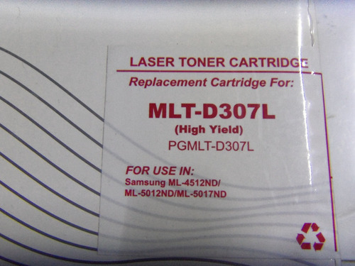 Toner Remplazo Por Mlt-d307l