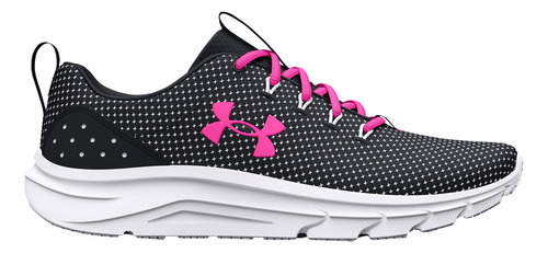 Tenis Deportivo Under Armour Para Mujer Atlético Negro