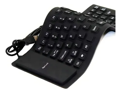 Teclado inalambrico goma hotsell