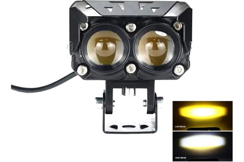 Exploradora Led 2 Lupas Dual Color Antiniebla Pro7000lumens 