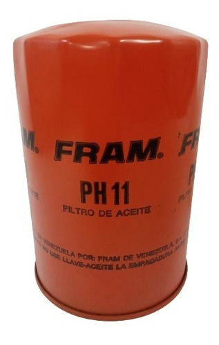 Filtro De Aceite Fram Ph 11 Para Cj7, Cj5, Wagoneer, Willis
