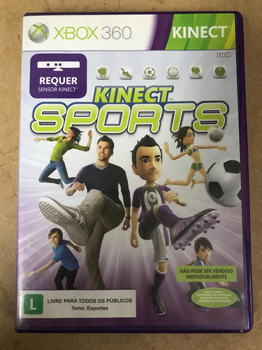 Kinect Sports Xbox 360 Midia Fisica Semi Novo