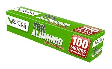 Papel Aluminio X 100 Metros 