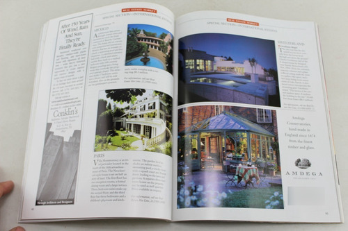 R057 Architectural Digest -- August 2000 Exotic Homes (Usado)