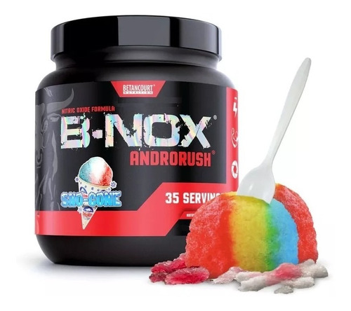 Pre Entreno Bullnox B-nox (35 Servicios) Los Sabores Sabor Snow Cone