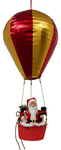 Globo De Aire Caliente, Colgante De Santa Claus, Adornos De