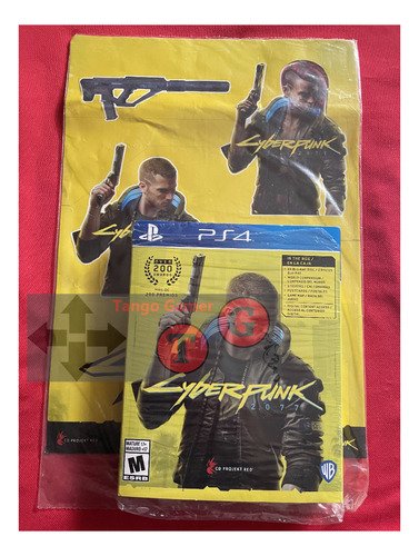 Cyberpunk 2077 - Edición Lanzamiento + Stickers / Ps4 / Ps5 (Usado)